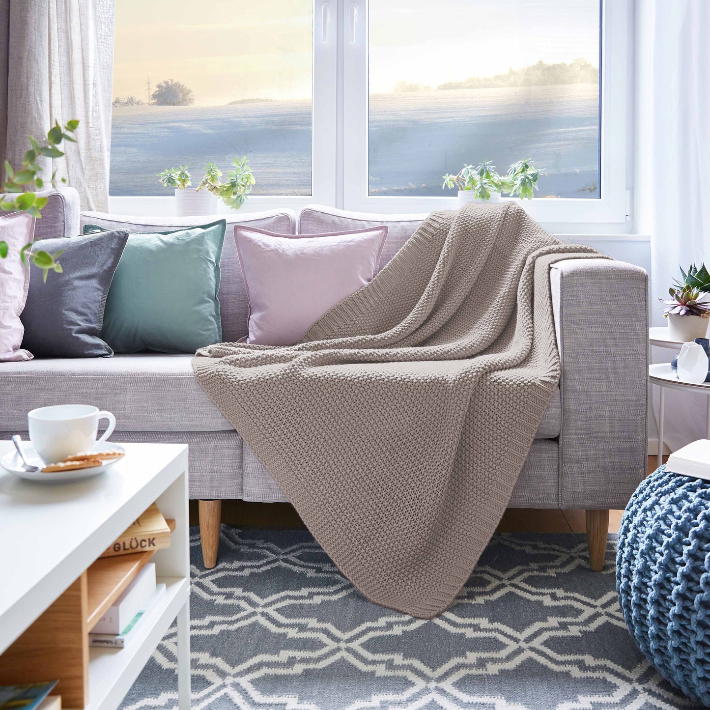 Traumhaft Strickdecke