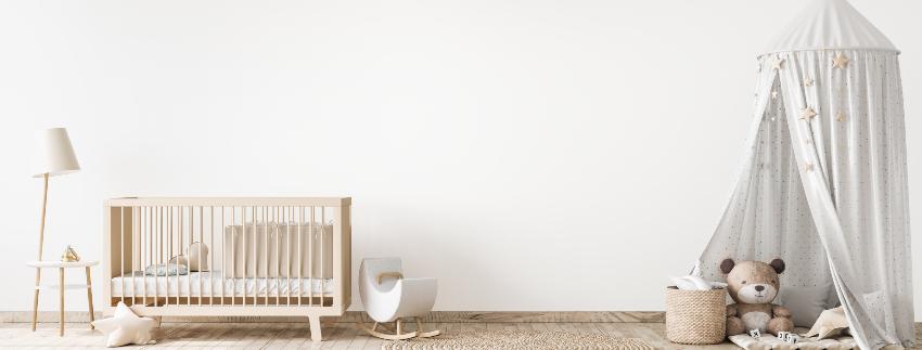 Gitterbett für Babys