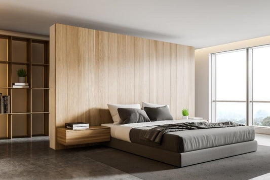Minimalistisches Schlafzimmer einrichten