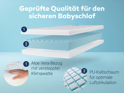 Betten-ABC Junior-Duo Baby- und Kindermatratze