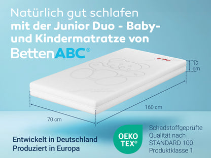 Betten-ABC Junior-Duo Baby- und Kindermatratze