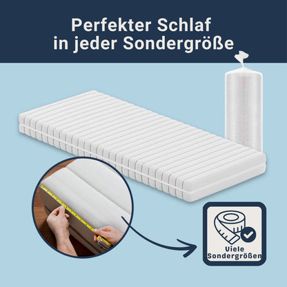 Betten-ABC KSP-Spezial Die Sondermaß-Matratze mit 7 Zonen, ideal für Wohnwagen und Wohnmobile