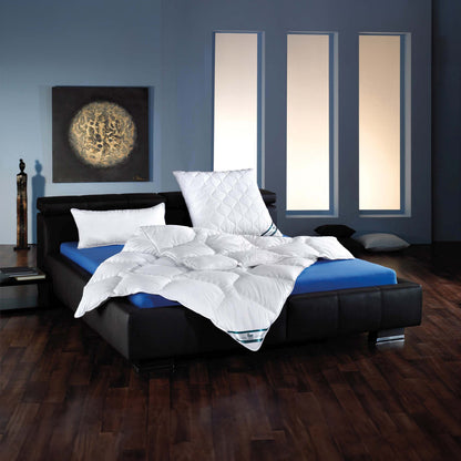 f.a.n. Kansas – Bettenset aus Decke 135x200 cm + Kissen 80x80 cm, 100% Microfaser, kochfest