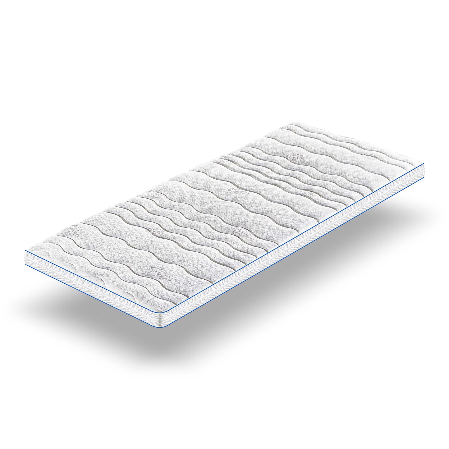 Betten-ABC MaGeTo 2000 – Gelschaumtopper mit 5 cm Gesamthöhe 7 cm, waschbarer Bezug