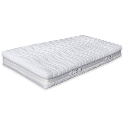 Betten-ABC® Betten-ABC TF 5.0 - Taschenfederkern- Matratze - 7-Zonen-Schnitt mit Silver-Spirit-Bezug