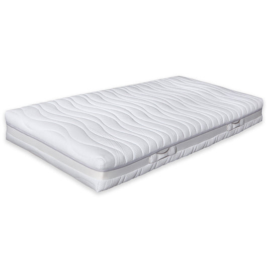 Betten-ABC® Betten-ABC TF 5.0 - Taschenfederkern- Matratze - 7-Zonen-Schnitt mit Silver-Spirit-Bezug