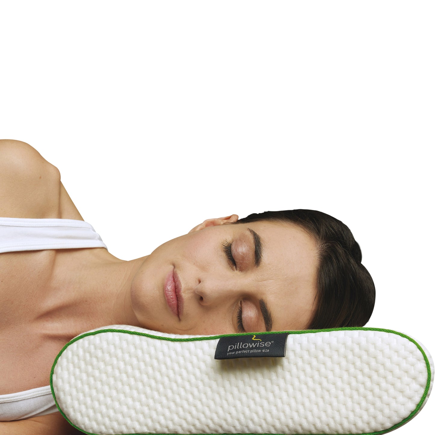 Pillowise Nackenstützkissen – Füllung mit 100% Memory Schaum, Tencel Bezug, waschbar