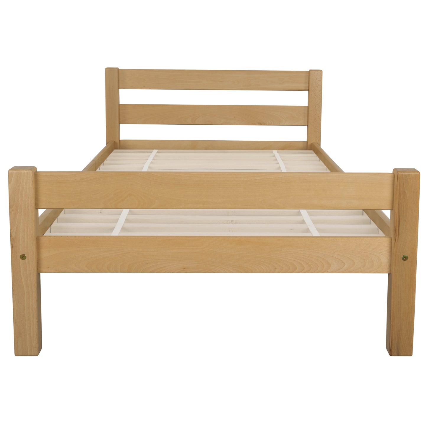 Bubema Bambi – Einzelbett aus massiver Buche, natur geölt, 90x200 cm