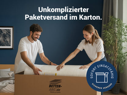 Betten-ABC Bambini – Babymatratze mit waschbarem Bezug und Klimawatte