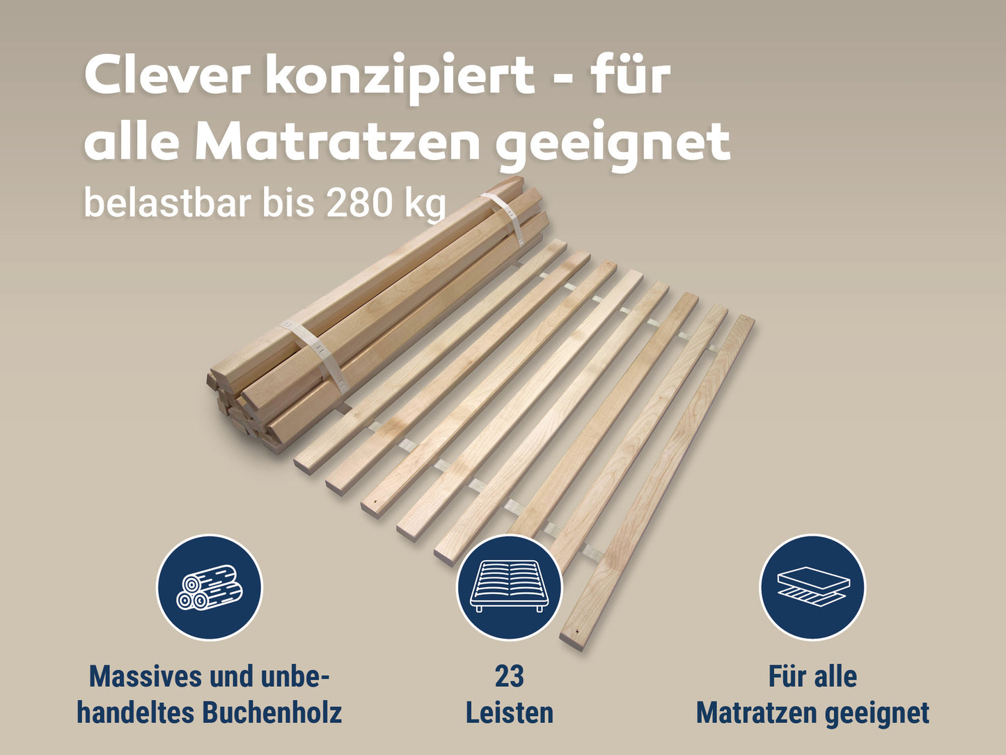 Betten-ABC Madera XXL Rollrost