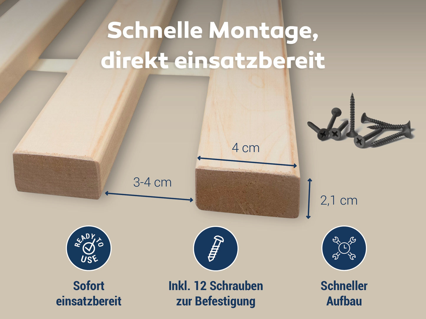 Betten-ABC Madera XXL Rollrost