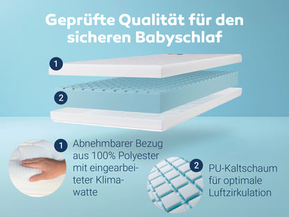 Betten-ABC Mini-Duo Baby- und Kindermatratze