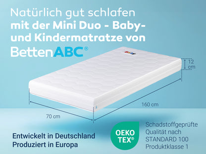 Betten-ABC Mini-Duo Baby- und Kindermatratze