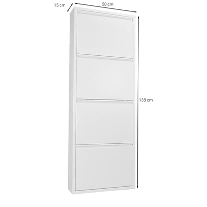 Betten-ABC Amelie – Moderner Schuhschrank, robust und platzsparend, aus pflegeleichtem Metall