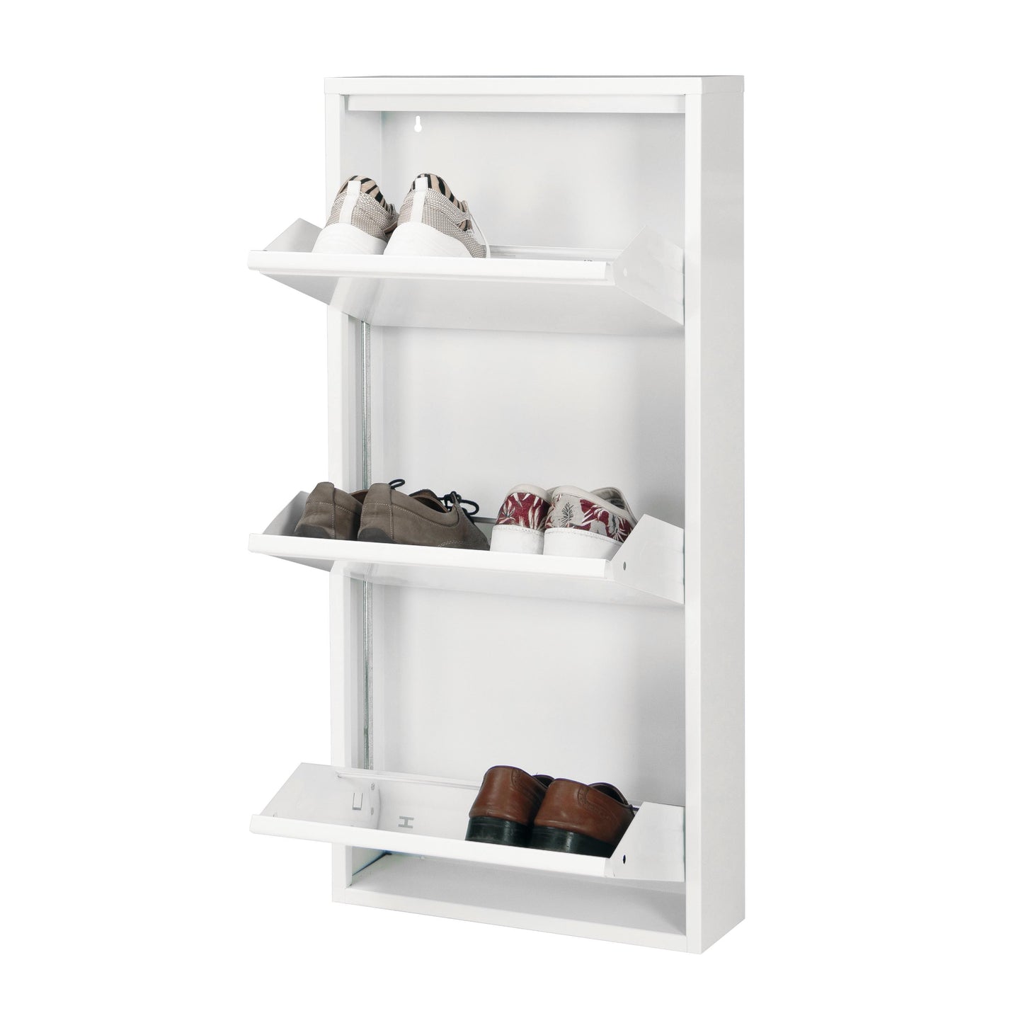 Betten-ABC Amelie – Moderner Schuhschrank, robust und platzsparend, aus pflegeleichtem Metall