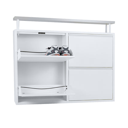 Betten-ABC Amelie – Moderner Schuhschrank, robust und platzsparend, aus pflegeleichtem Metall