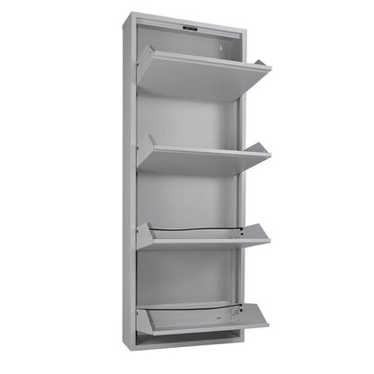 Betten-ABC Amelie – Moderner Schuhschrank, robust und platzsparend, aus pflegeleichtem Metall