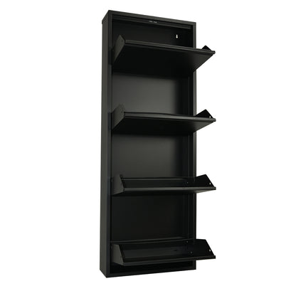 Betten-ABC Amelie – Moderner Schuhschrank, robust und platzsparend, aus pflegeleichtem Metall