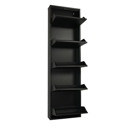 Betten-ABC Amelie – Moderner Schuhschrank, robust und platzsparend, aus pflegeleichtem Metall