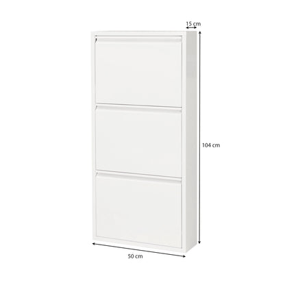 Betten-ABC Amelie – Moderner Schuhschrank, robust und platzsparend, aus pflegeleichtem Metall