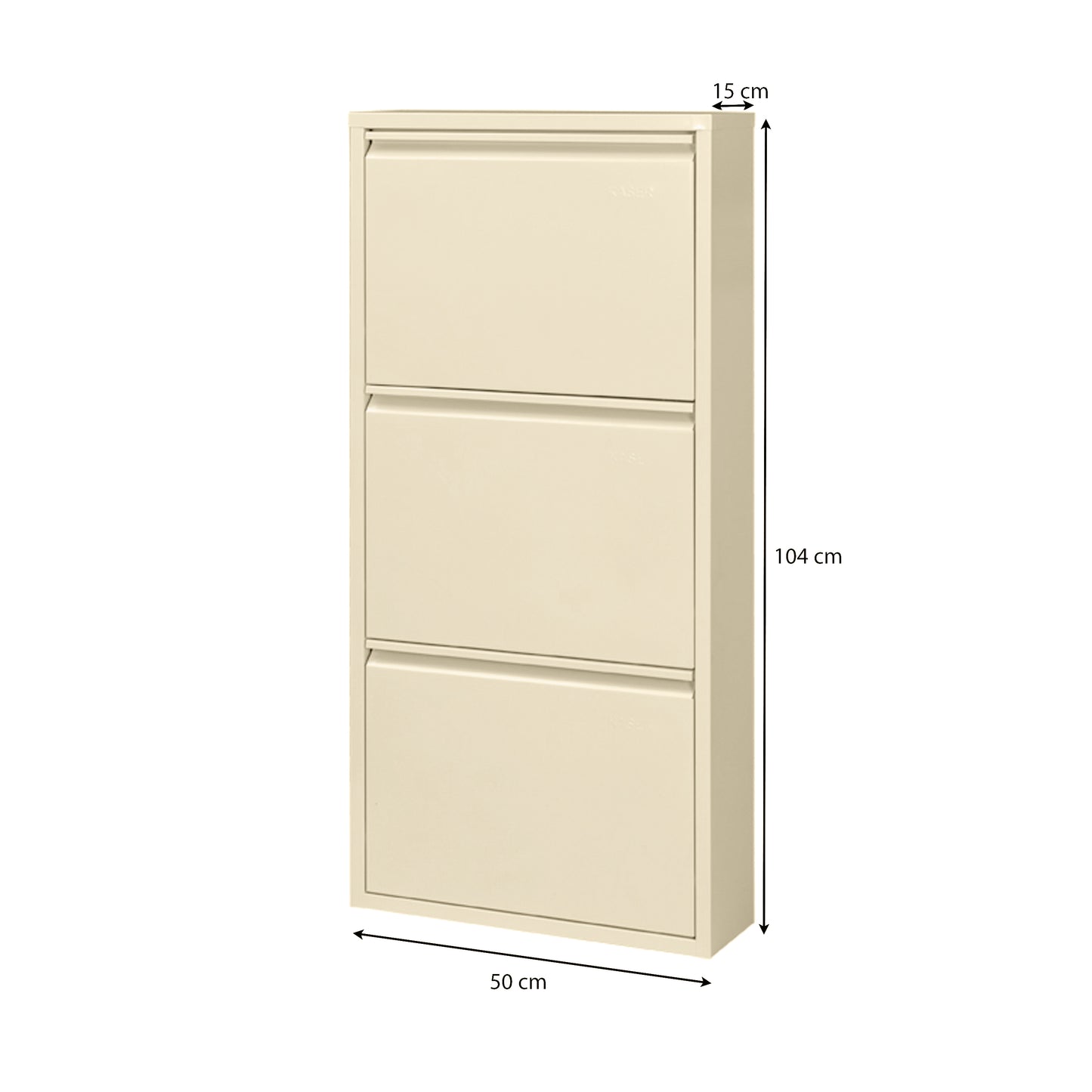Betten-ABC Amelie – Moderner Schuhschrank, robust und platzsparend, aus pflegeleichtem Metall