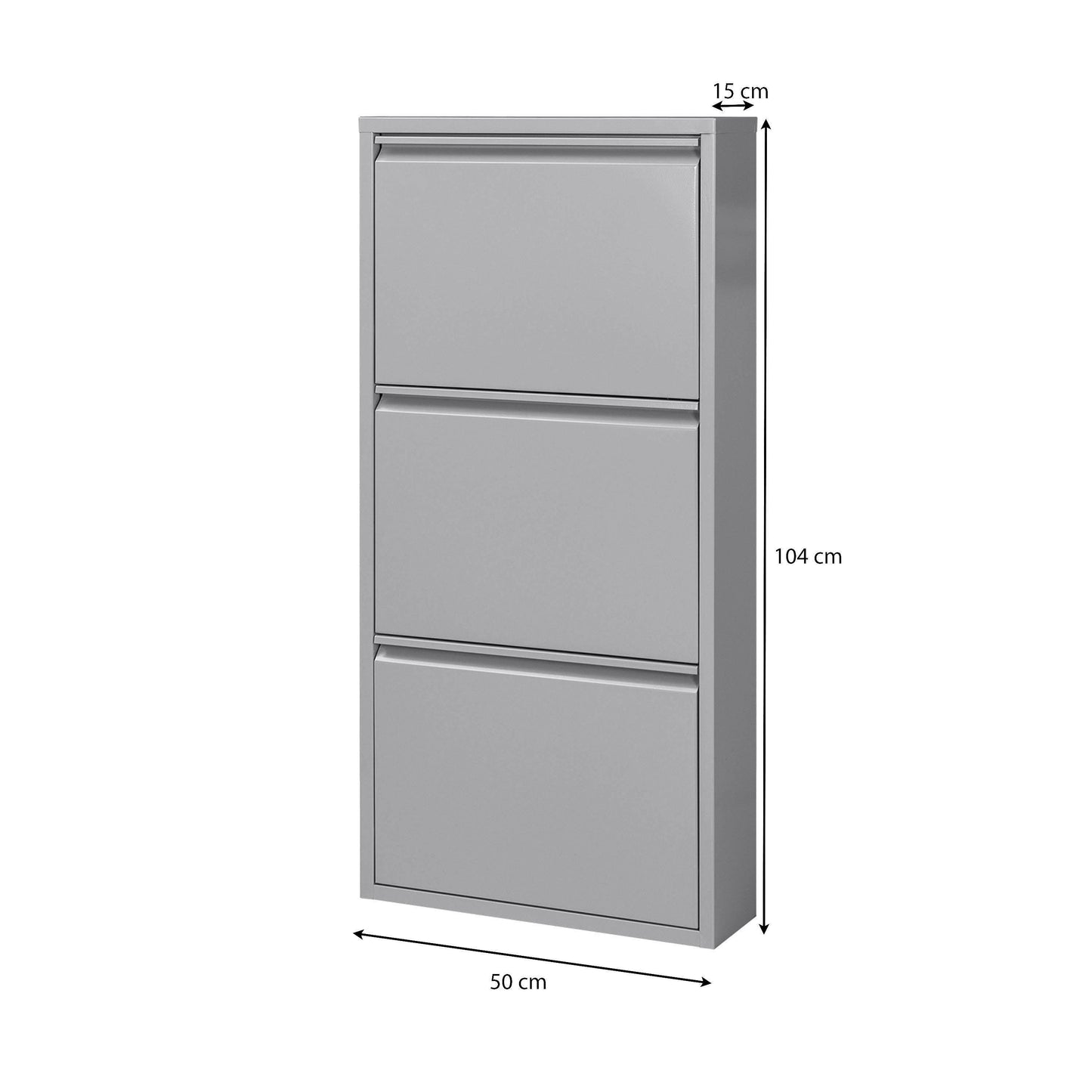 Betten-ABC Amelie – Moderner Schuhschrank, robust und platzsparend, aus pflegeleichtem Metall