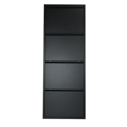 Betten-ABC Amelie – Moderner Schuhschrank, robust und platzsparend, aus pflegeleichtem Metall