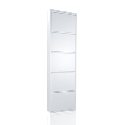 Betten-ABC Amelie – Moderner Schuhschrank, robust und platzsparend, aus pflegeleichtem Metall
