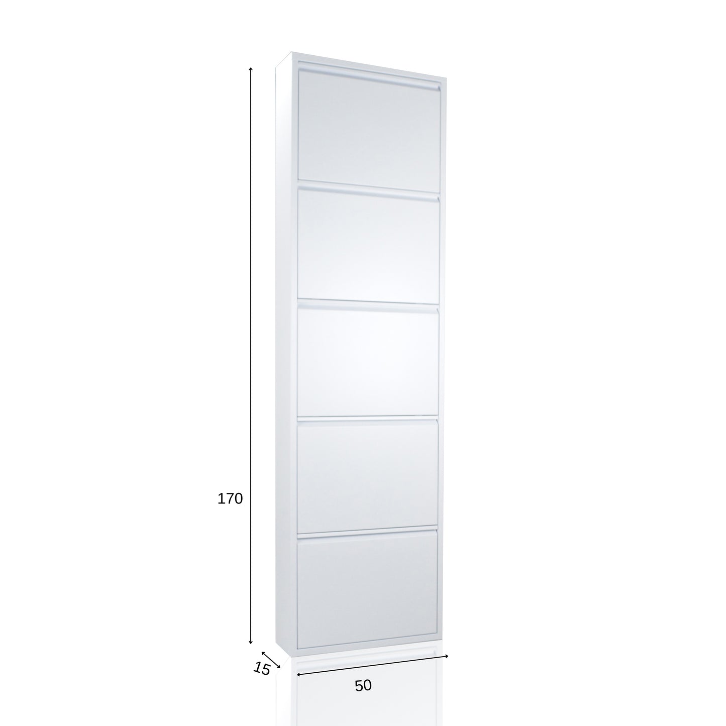Betten-ABC Amelie – Moderner Schuhschrank, robust und platzsparend, aus pflegeleichtem Metall