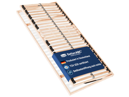 Madera Lattenrost für Bettkastenfunktion – 7-Zonen, 28 Federleisten, Birkenschichtholz