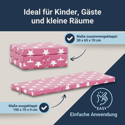 Sun Garden Samba – Faltmatratze/Klappmatratze oder Gästematratze in verschiedenen Farben