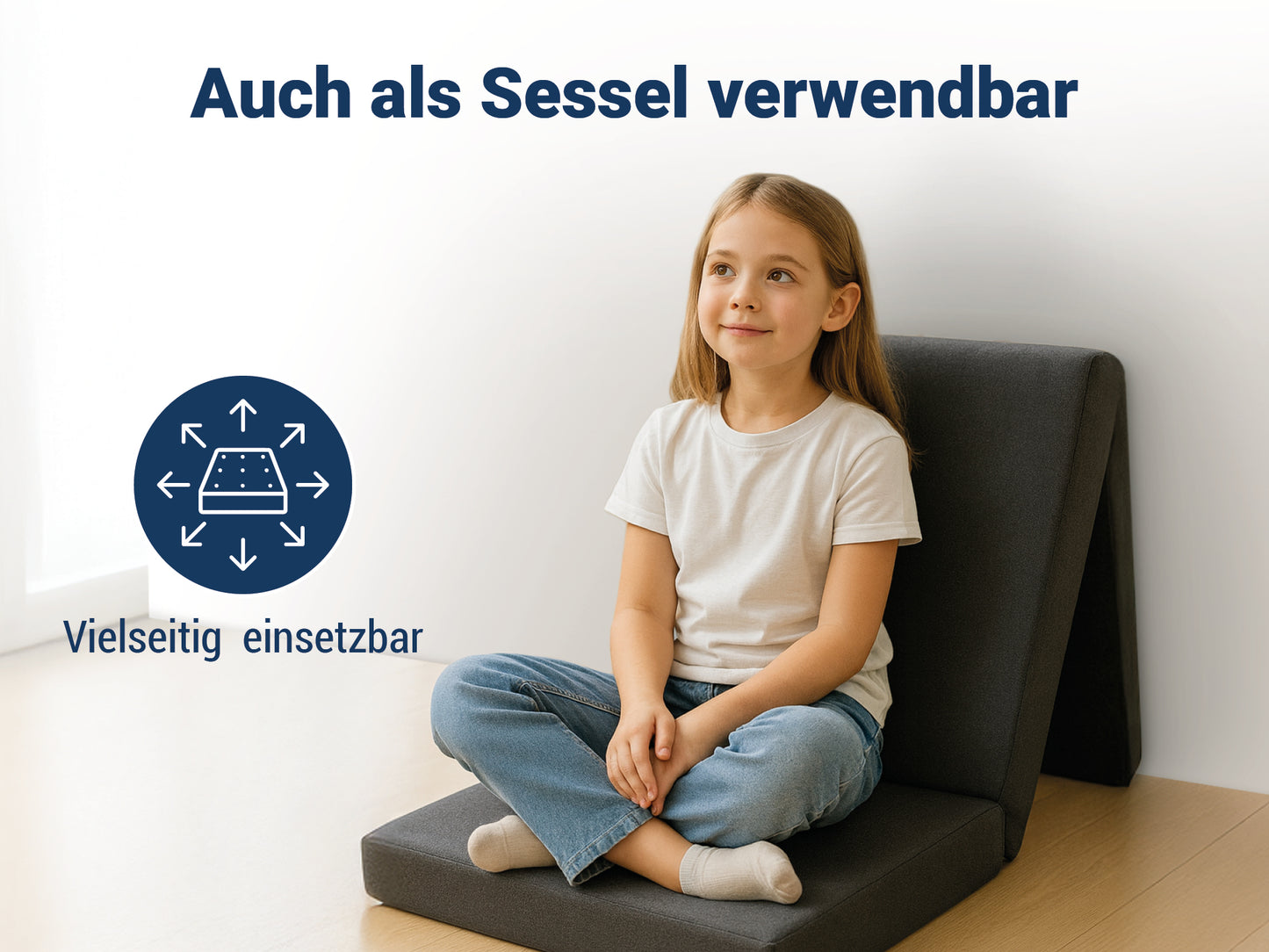 Sun Garden Samba – Faltmatratze/Klappmatratze oder Gästematratze in verschiedenen Farben