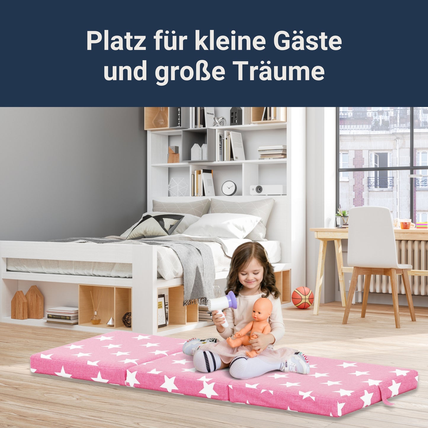 Sun Garden Samba – Faltmatratze/Klappmatratze oder Gästematratze in verschiedenen Farben