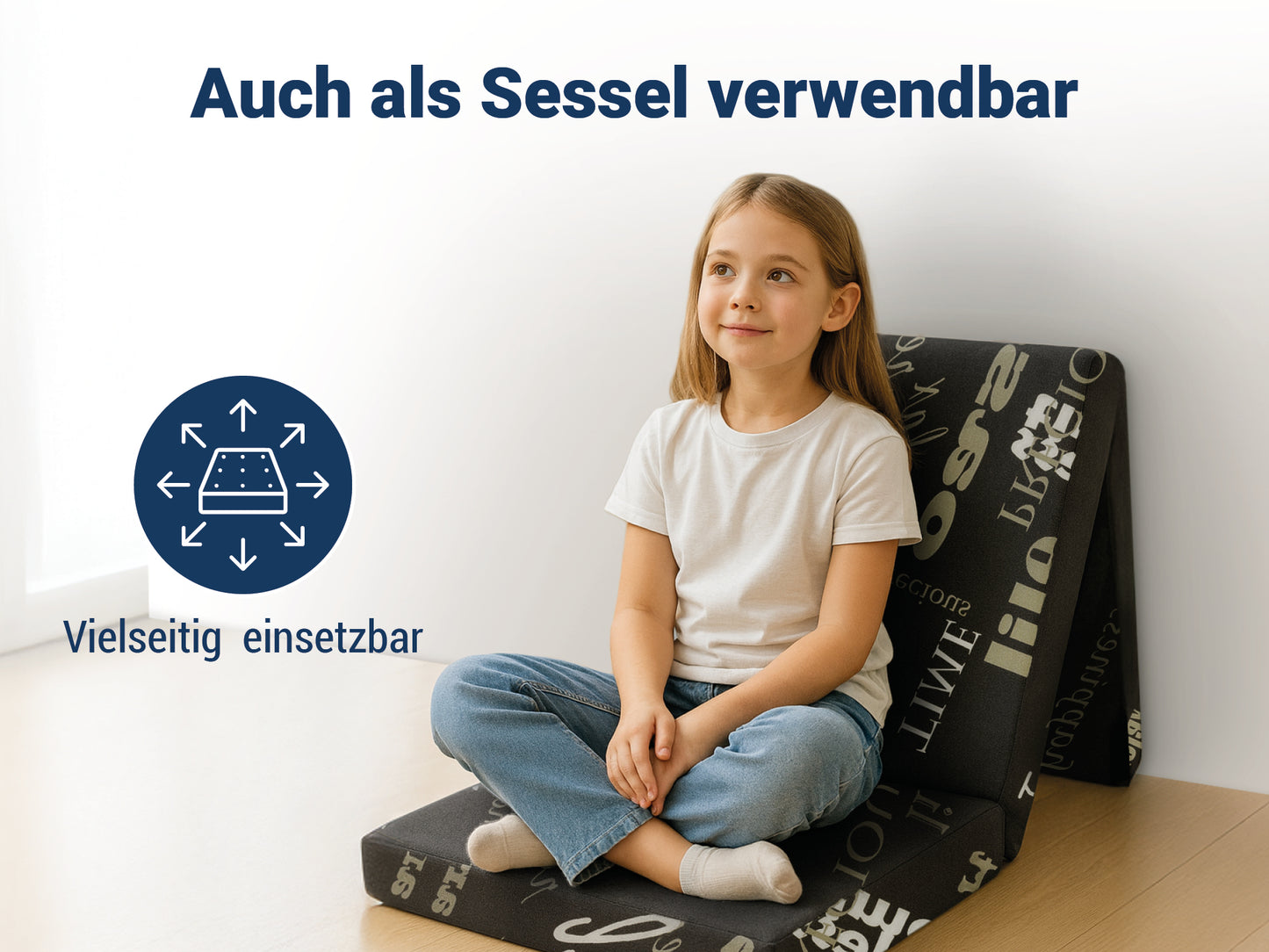 Sun Garden Samba – Faltmatratze/Klappmatratze oder Gästematratze in verschiedenen Farben