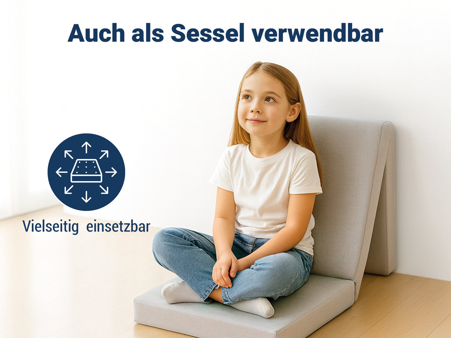 Sun Garden Samba – Faltmatratze/Klappmatratze oder Gästematratze in verschiedenen Farben