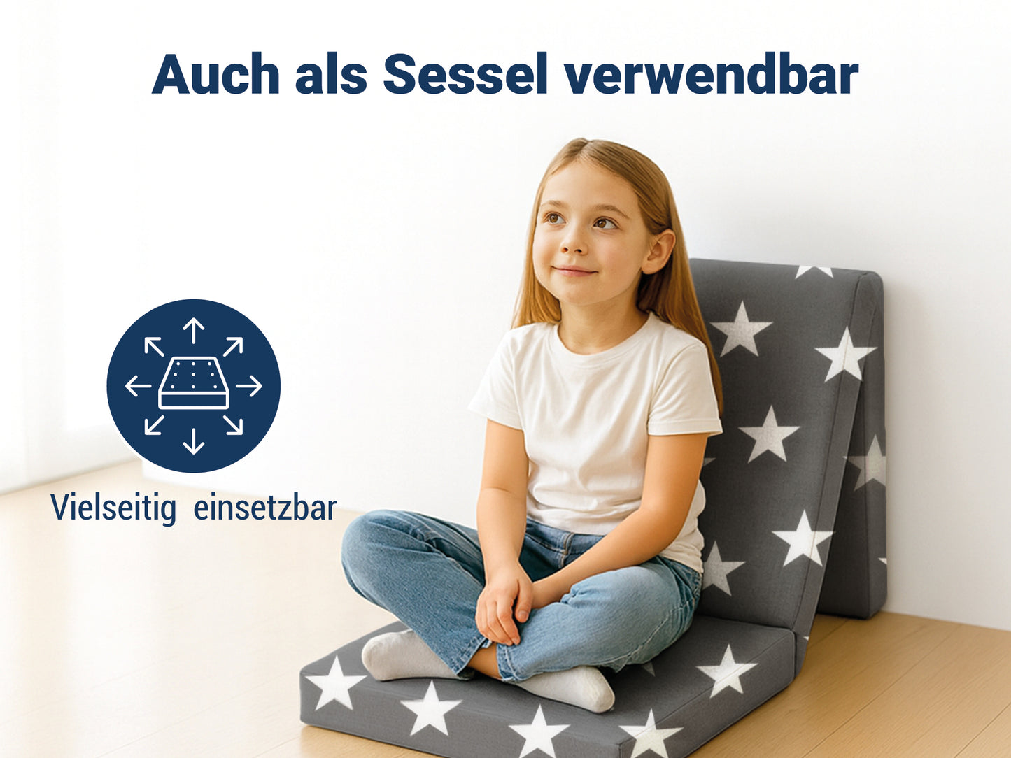 Sun Garden Samba – Faltmatratze/Klappmatratze oder Gästematratze in verschiedenen Farben
