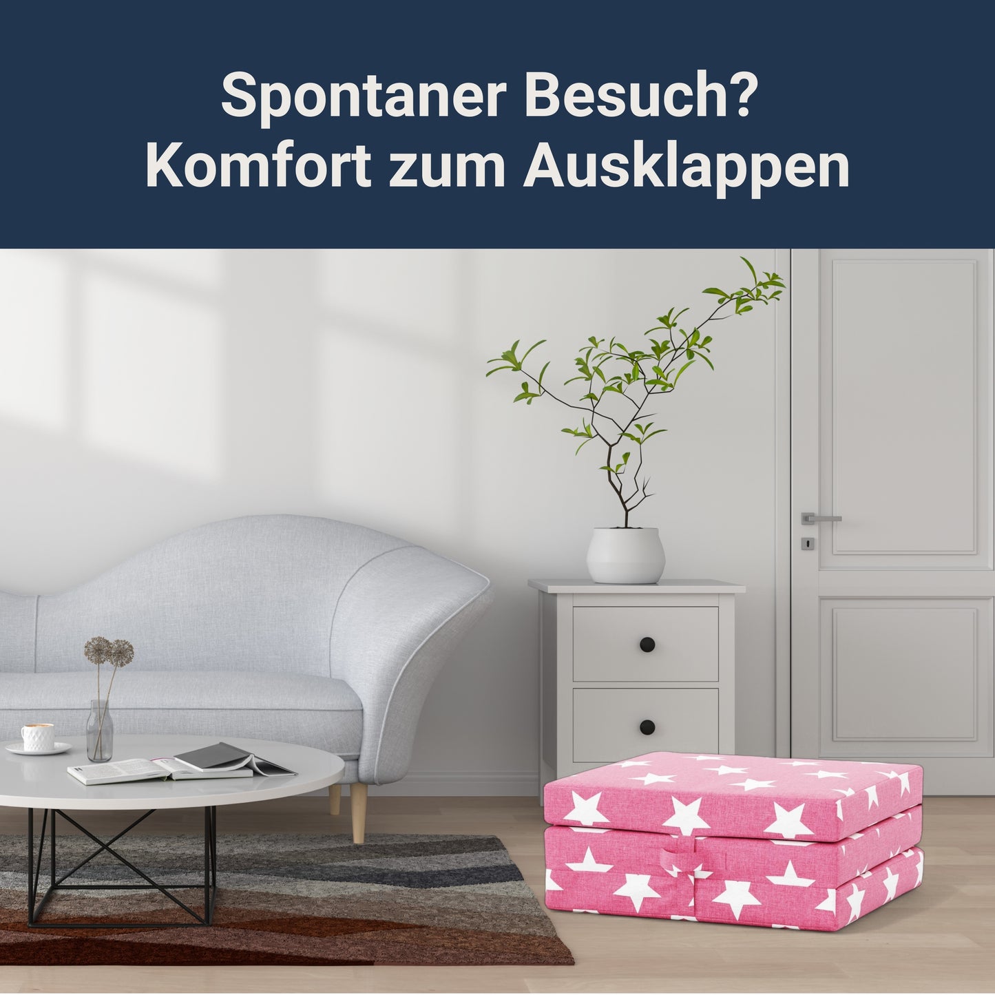 Sun Garden Samba – Faltmatratze/Klappmatratze oder Gästematratze in verschiedenen Farben