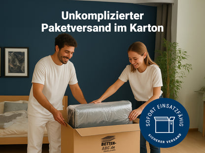 Sun Garden Samba – Faltmatratze/Klappmatratze oder Gästematratze in verschiedenen Farben