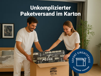 Sun Garden Samba – Faltmatratze/Klappmatratze oder Gästematratze in verschiedenen Farben
