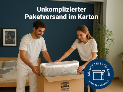 Sun Garden Samba – Faltmatratze/Klappmatratze oder Gästematratze in verschiedenen Farben