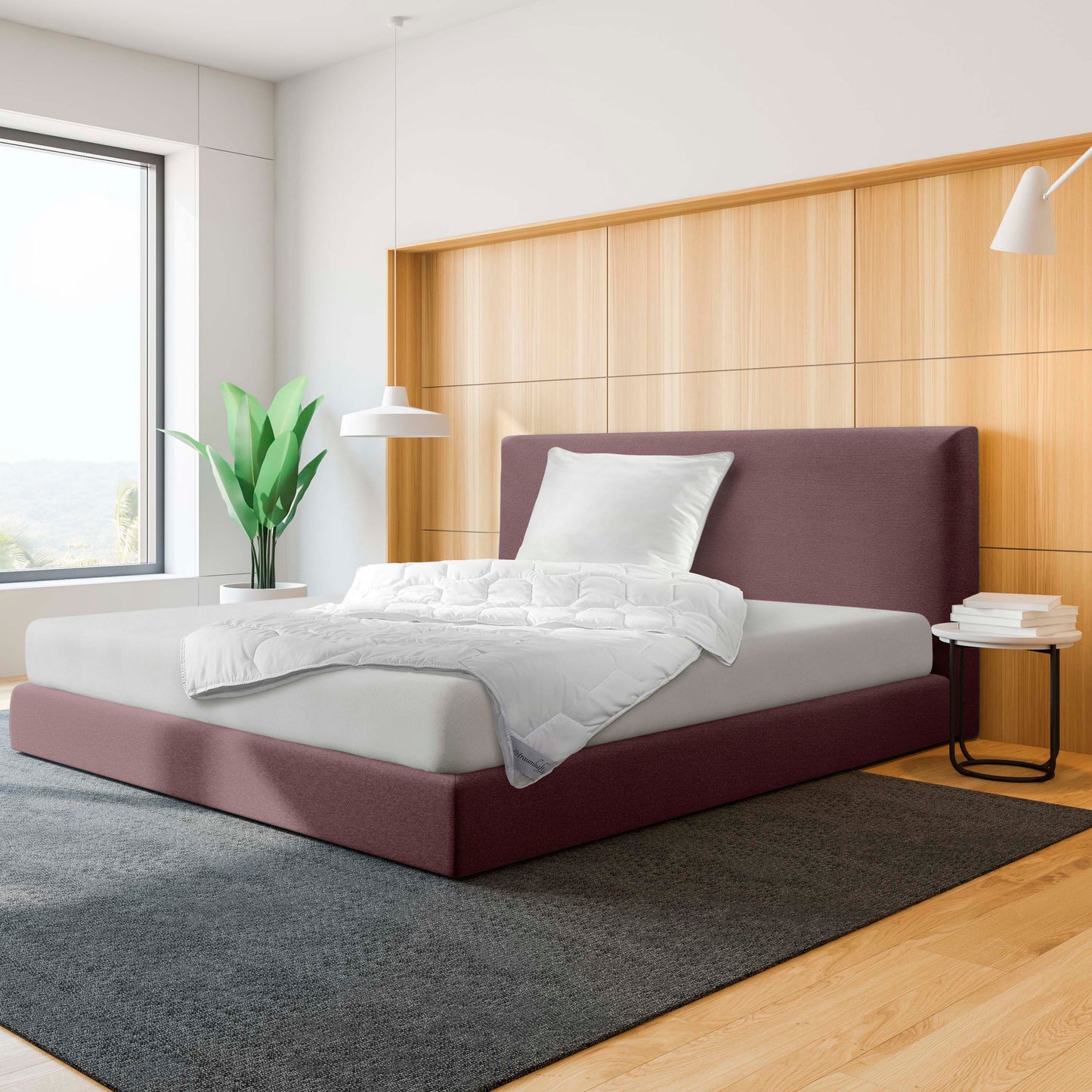 Traumhaft gut schlafen Steppbett oder Kissen – mit Microfaserbezug, allergikergeeignet