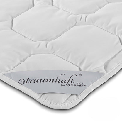 Traumhaft gut schlafen Steppbett oder Kissen – mit Microfaserbezug, allergikergeeignet