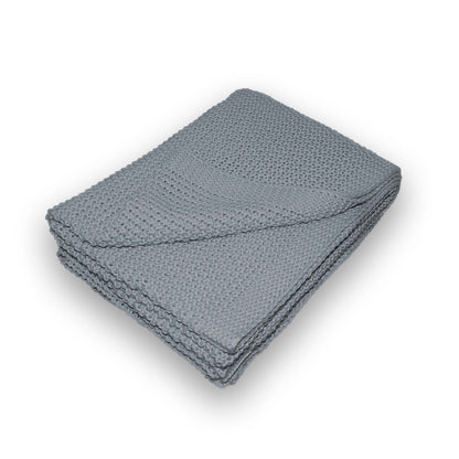 Traumhaft gut schlafen Strickdecke, Kuscheldecke verschiedene Farben, 100% Polyester