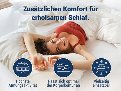 Betten-ABC ViGeTo Kombitopper - Auflage mit Visco- oder Gelschaum