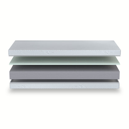 Betten-ABC EasyFlex Kaltschaummatratze - integriertem Topper aus Visco- oder Gelschaum