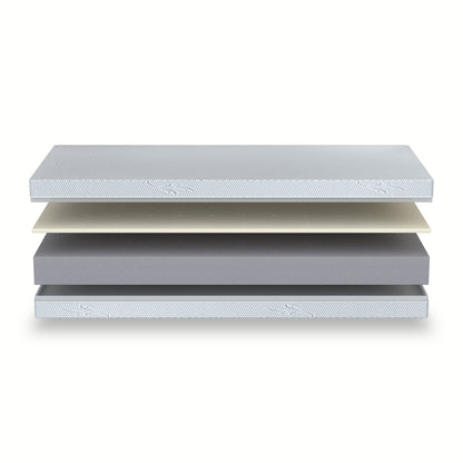 Betten-ABC EasyFlex Kaltschaummatratze - integriertem Topper aus Visco- oder Gelschaum