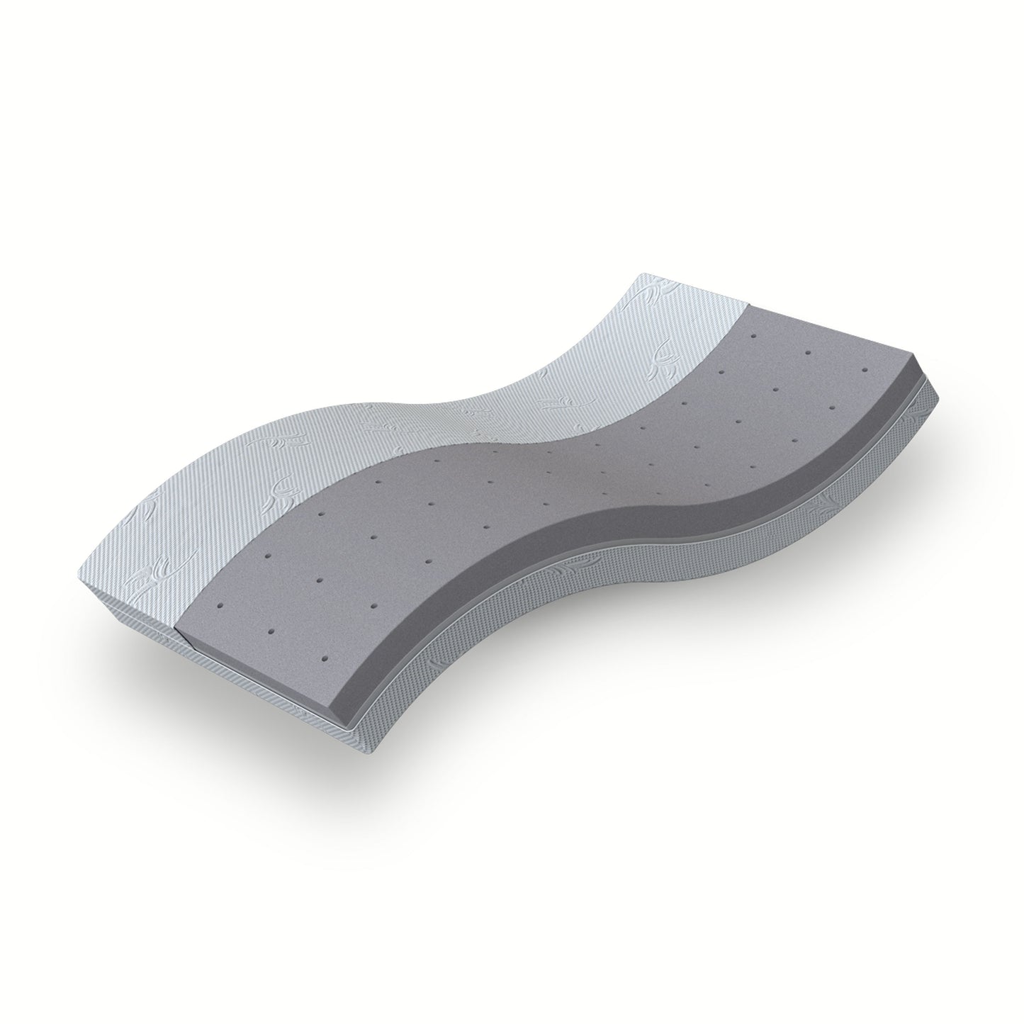 Betten-ABC EasyFlex Kaltschaummatratze - integriertem Topper aus Visco- oder Gelschaum