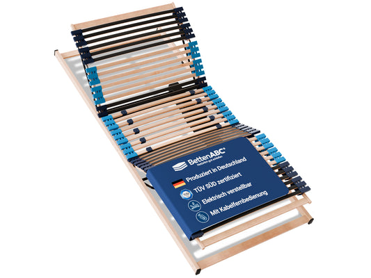 Betten-ABC Move Elektro -7-Zonen-Lattenrost mit Motor, Kopf- und Fußverstellung, Made in Germany