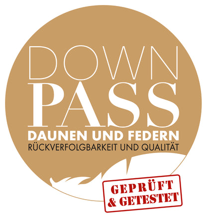 f.a.n. Canada - Daunendecke /-kissen biobasiert, waschbar und allergikergeeignet