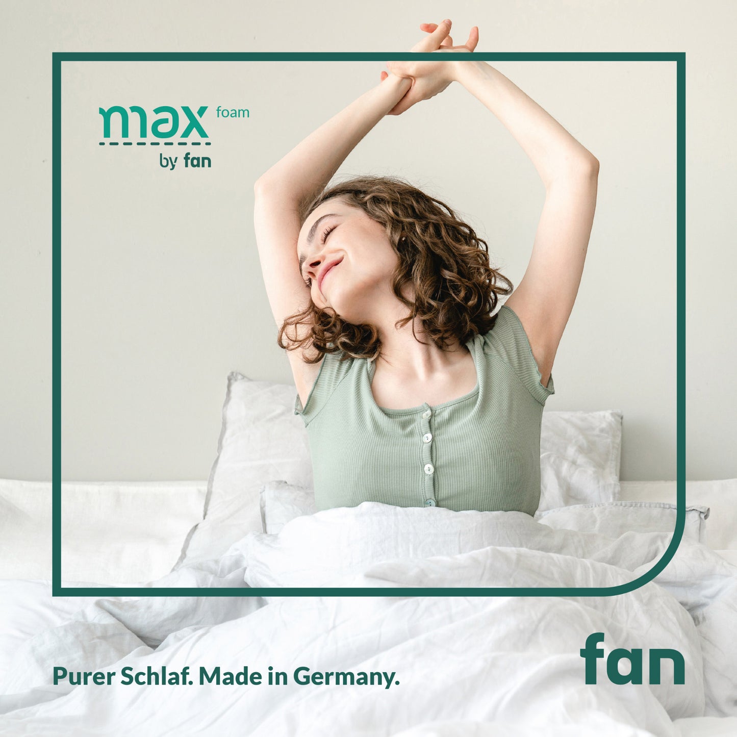 f.a.n. max foam |5-Zonen-Matratze mit Komfortschaum